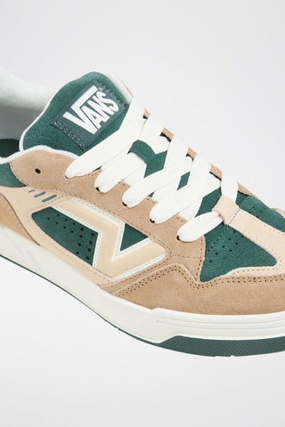 Leren Sneakers Upland - Donkergroen