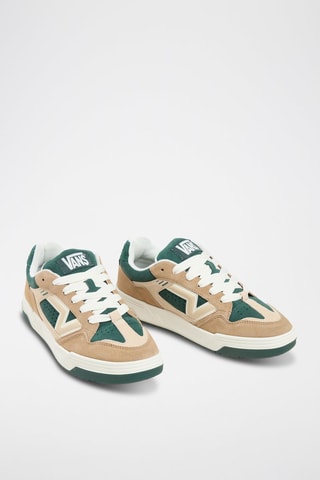 Leren Sneakers Upland - Donkergroen