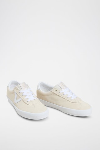 Nubuck Sneakers Sport Low - Beige