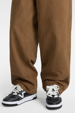 Leren Sneakers Upland - Zwart