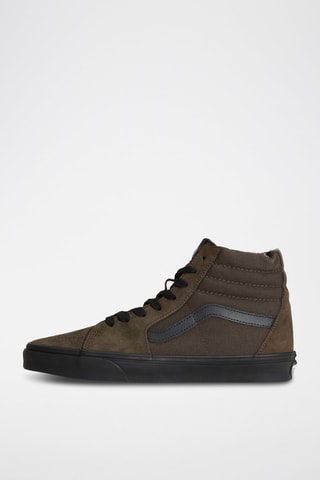 Hoge Nubuck Sneakers Sk8-Hi - Bruin