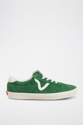 Nubuck Sneakers Sport Low - Groen