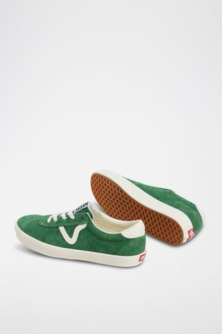 Nubuck Sneakers Sport Low - Groen