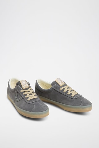 Nubuck Sneakers Sport Low - Grijs