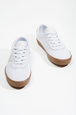 Leren Sneakers Sport Low - Hemelsblauw