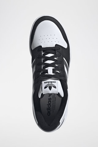 Leren Sneakers Team Court 2 STR - Zwart