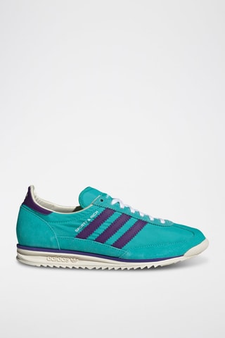 Nubuck Sneakers - Turquoise