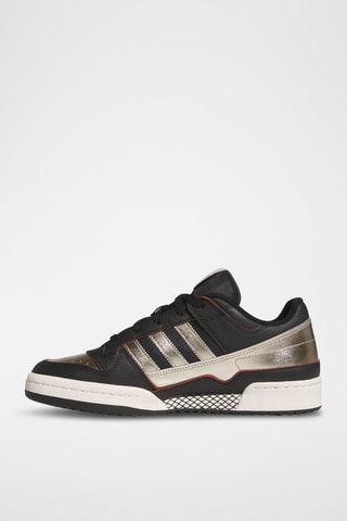Leren Sneakers Forum Low - Zwart