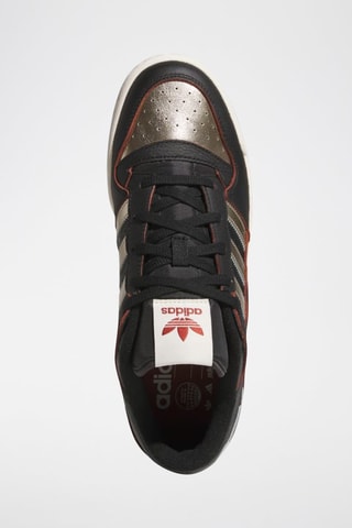 Leren Sneakers Forum Low - Zwart