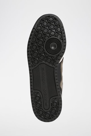 Leren Sneakers Forum Low - Zwart