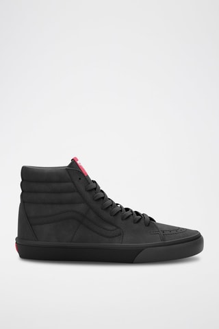 Hoge Leren Sneakers Sk8-Hi Zwart