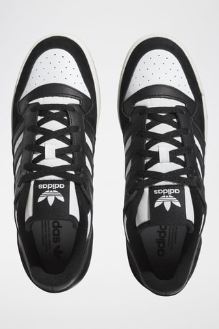 Leren Sneakers Forum Low Classic - Zwart