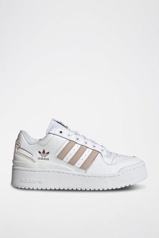 Leren Sneakers Nubuck en Forum Bold - Wit