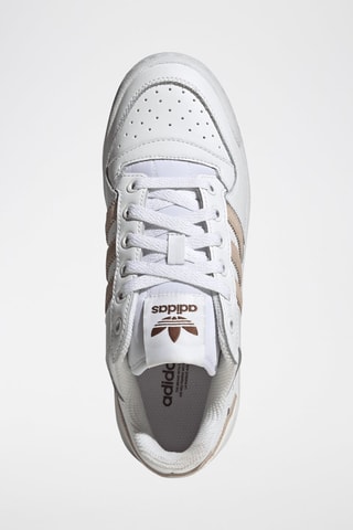 Leren Sneakers Nubuck en Forum Bold - Wit