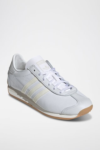 Leren Sneakers Nubuck en Country OG - Wit en Ecru