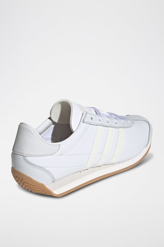 Leren Sneakers Nubuck en Country OG - Wit en Ecru