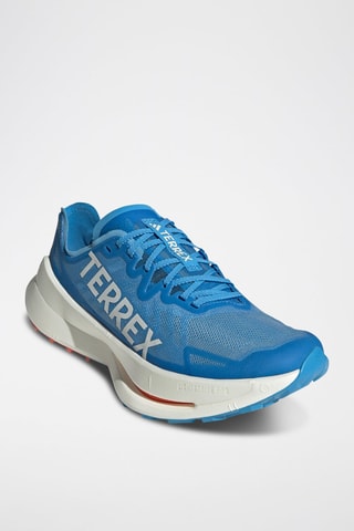 Trailhardloopschoenen Terrex Agravic Speed Ultra - Lichtblauw