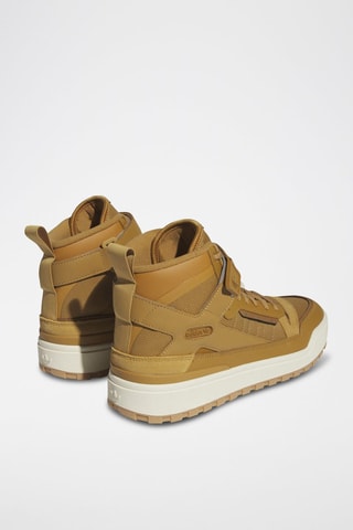 Hoge Leren Sneakers Forum - Bruin