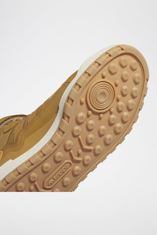 Hoge Leren Sneakers Forum - Bruin