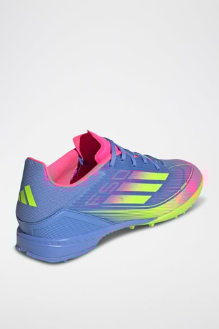 Voetbalschoenen F50 League Turf - Hemelsblauw