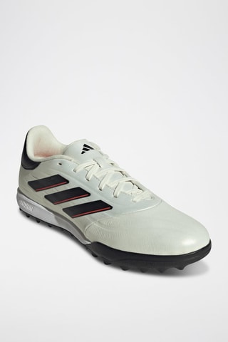 Leren Voetbalschoenen Copa Pure - Ecru en Zwart