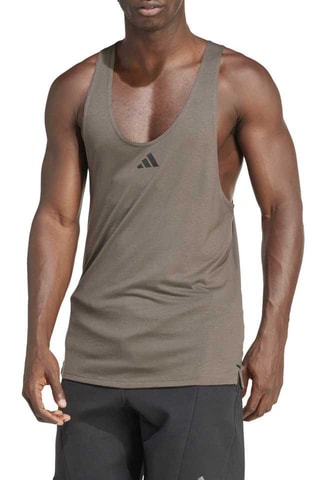 Trainingshemd Wo Stringer - Olijfgroen