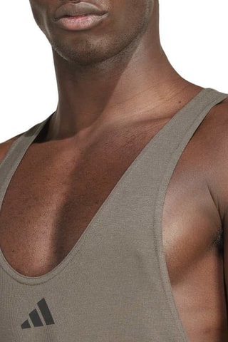 Trainingshemd Wo Stringer - Olijfgroen