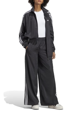 Oversized Broek Hoge Taille - Zwart