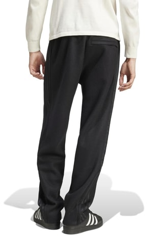 Wijde Wollen Joggingbroek - Zwart