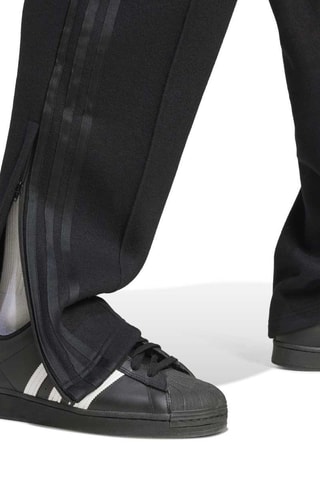 Wijde Wollen Joggingbroek - Zwart