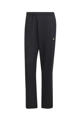 Wijde Wollen Joggingbroek - Zwart