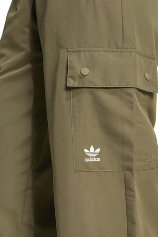 Cargobroek Hoge Taille Essentials - Olijfgroen