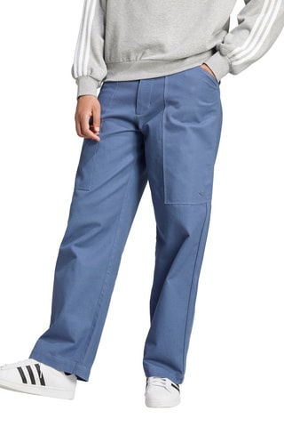 Wijde Broek Essentials- marineblauw