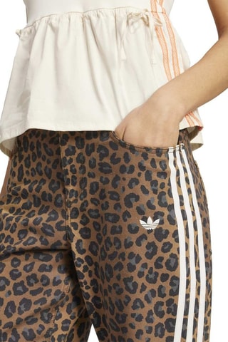 Jeans Hoge Taille Slim Fit - Bruin