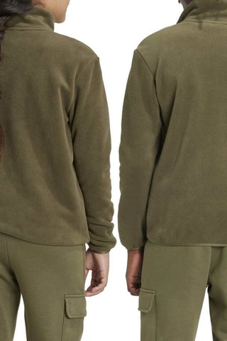 Fleece Jasje - Olijfgroen