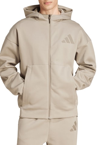 Trainingsjasje met Capuchon Z.N.E - Beige