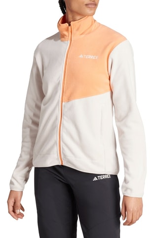 Wandeljasje fleece Terrex- Lichtpaars