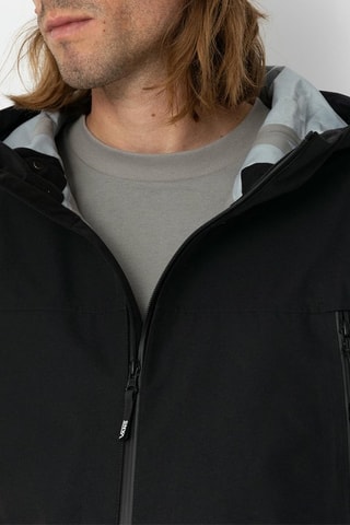 Jasje met Capuchon MTE High-country 3L jacket - Zwart 