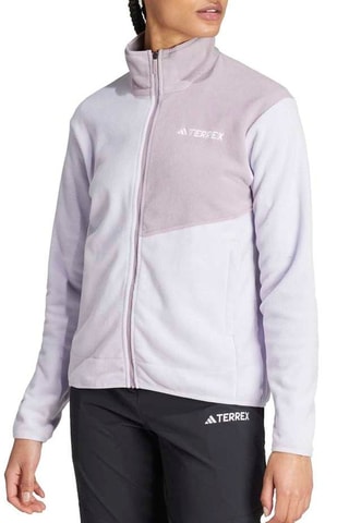 Fleece Jasje Terrex - Lichtgrijs