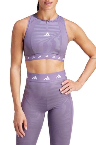 Sportbeha Techfit Powerimpact - Paars