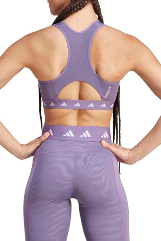 Sportbeha Techfit Powerimpact - Paars