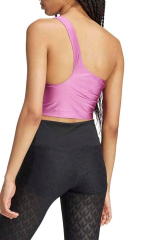 Asymmetrische Crop Top - Lichtpaars