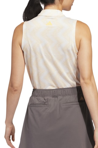 Golfpolo Ottomoan Ultimate - Wit en Geel