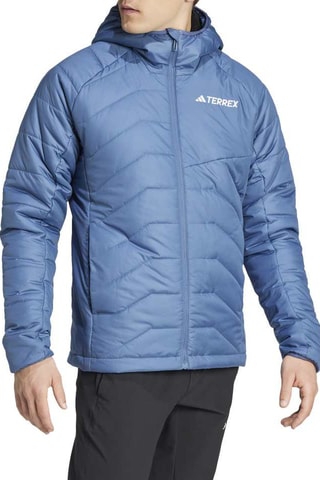 Gewatteerde Jas met Capuchon Jas Terrex - Hemelsblauw