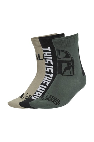 3 Paar Sportsokken Star Wars - Zwart en Groen