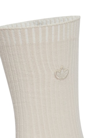 2 Paar Biologisch Katoenen Sokken - Ecru en Hemelsblauw