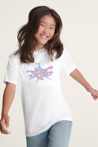 T-shirt Machinlma - Wit