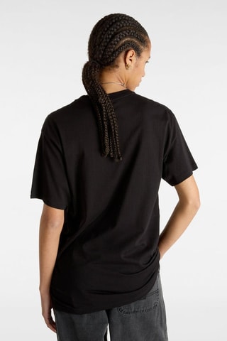 T-shirt Drop V SS Crew-B - Zwart