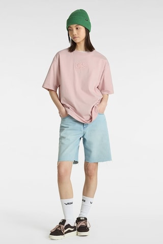 T-shirt Blocked - Roze