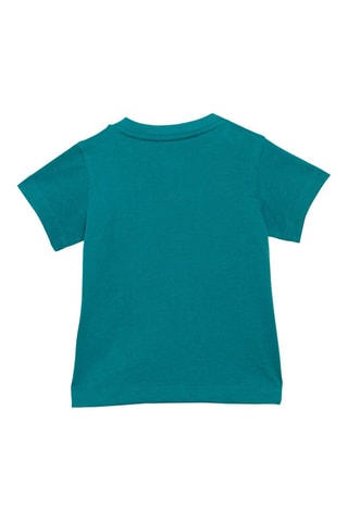 T-shirt - Azul-pato e branco